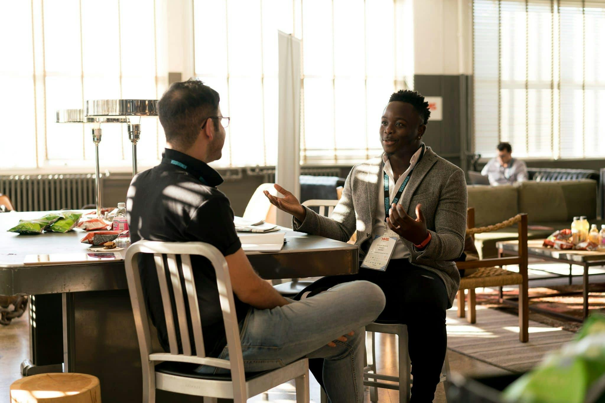 One-on-one coaching session
