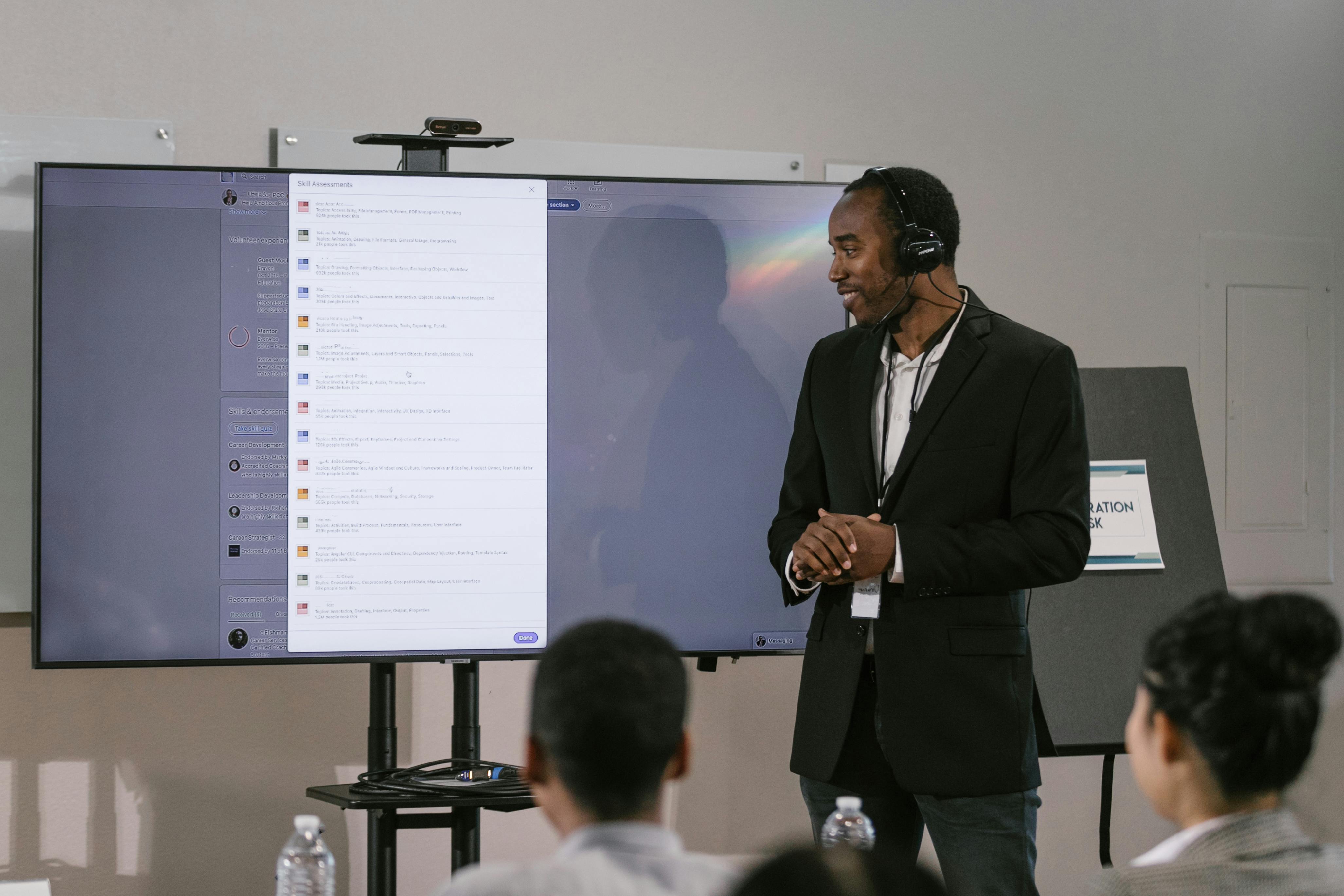 Professional training session